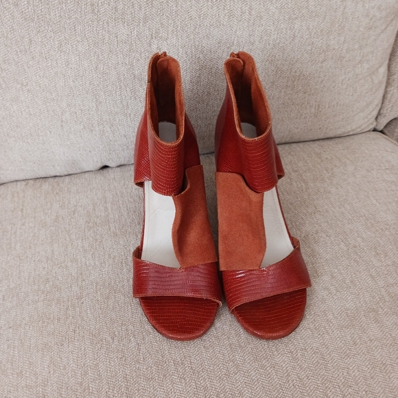 Maison Martin Margiela Paris brown embossed leather shoes - Picture 11 of 11